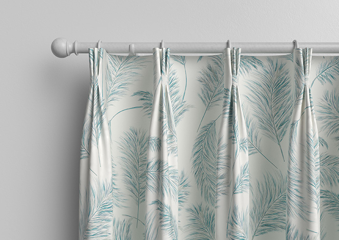 Pampas Grass, Blue Topaz - Made to Measure Curtain - Image 11
